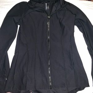 Black zip up